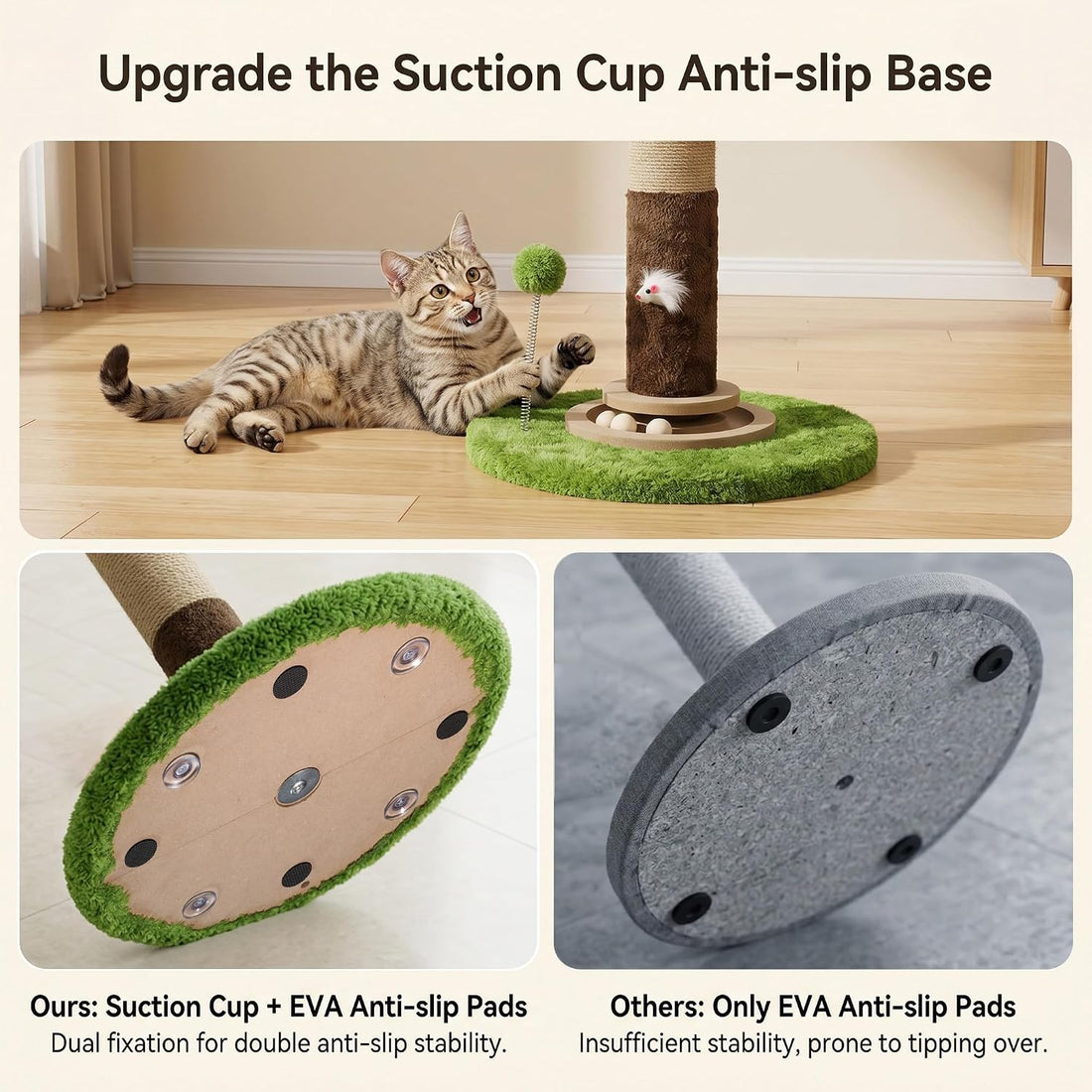 Cat Scratching Post for Indoor Cat Adult