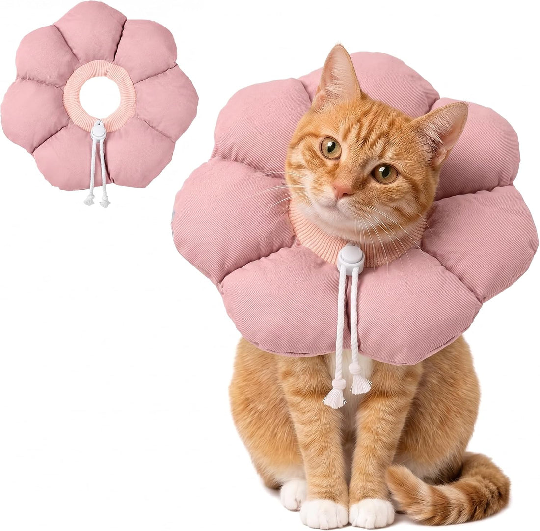 Avont Soft Cat Cone M Sagegreen Post-Surgery Anti-Lick Adjustable