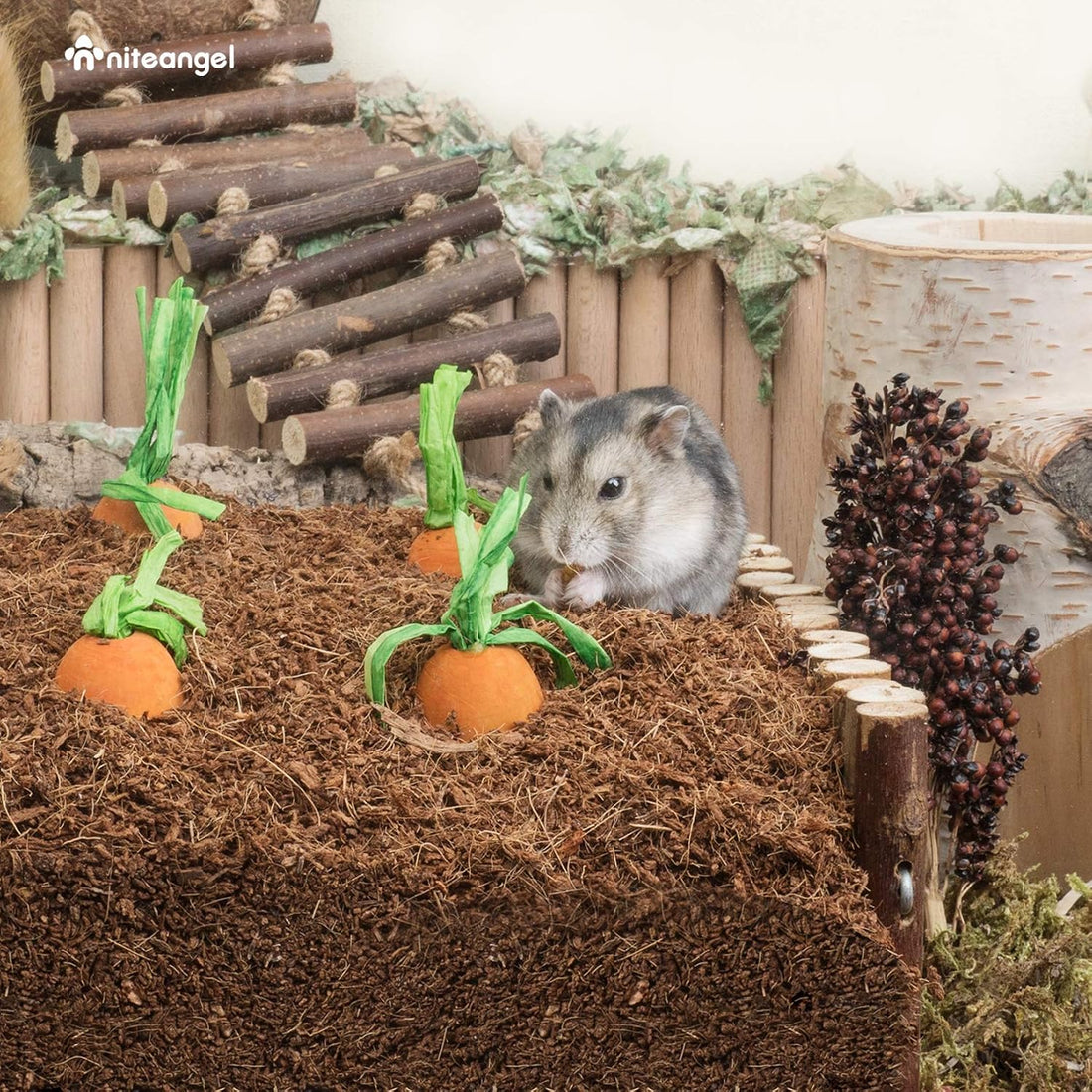 Niteangel Natural Coco/Cork Hamster Bedding