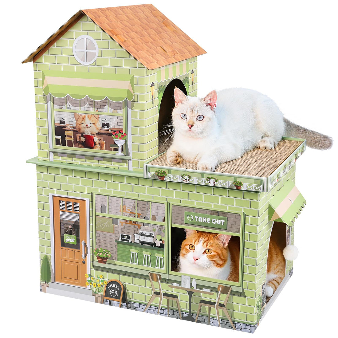 Cardboard Cat Houses for Indoor Cats