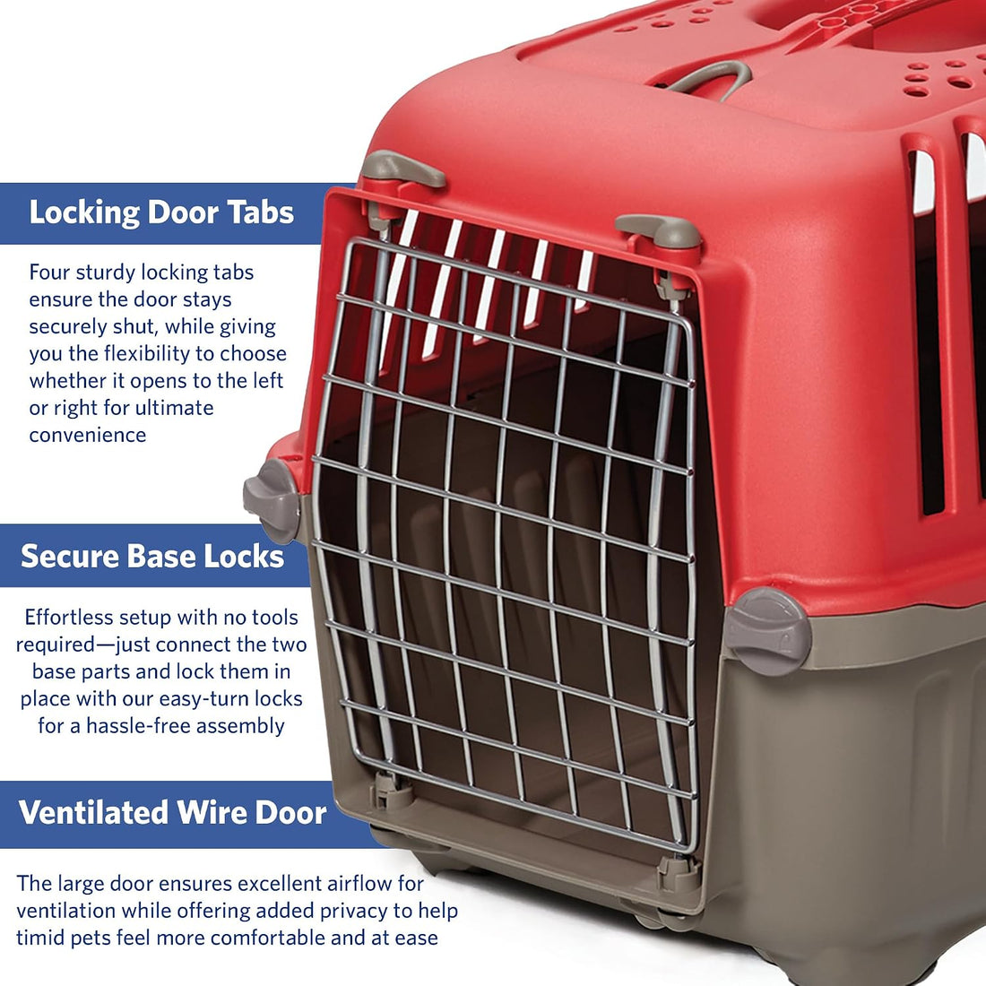 MidWest Spree Travel Carrier, 19-Inch, Small Dog & Cat Crate