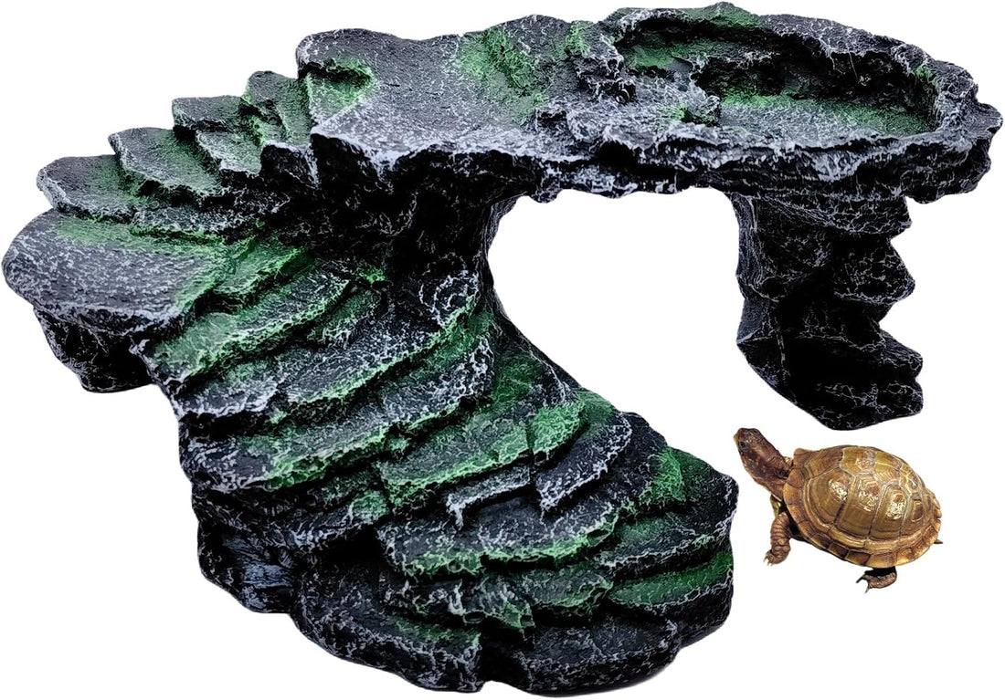 M2cbridge Reptile Hide Resting Step Ledge Cave Hideout Turtle Basking