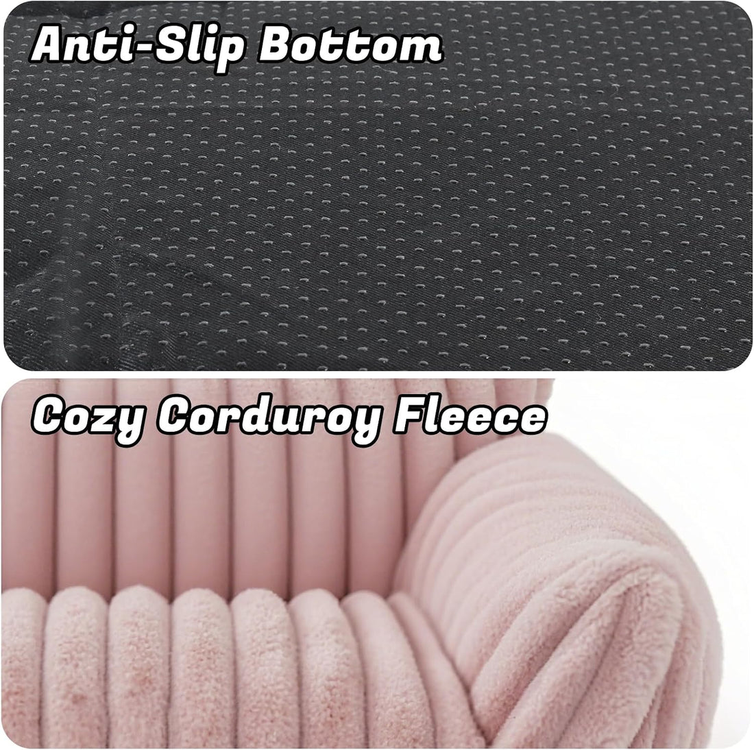 Cat Couch for Pets - Cute Cat Beds for Indoor Cats with Removable
