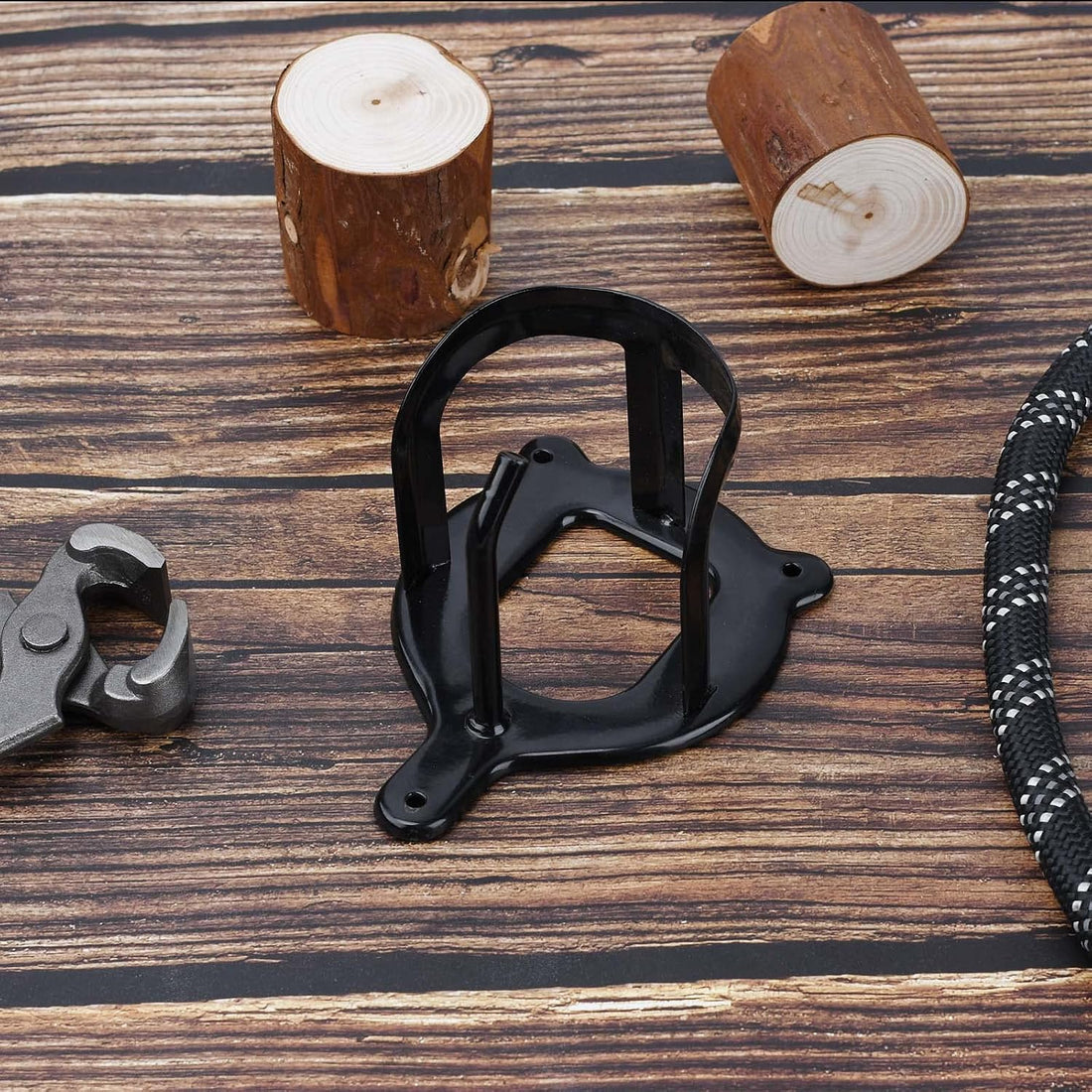 6 Counts Horse Bridle Rack Bracket Hooks Metal Halter Hanger