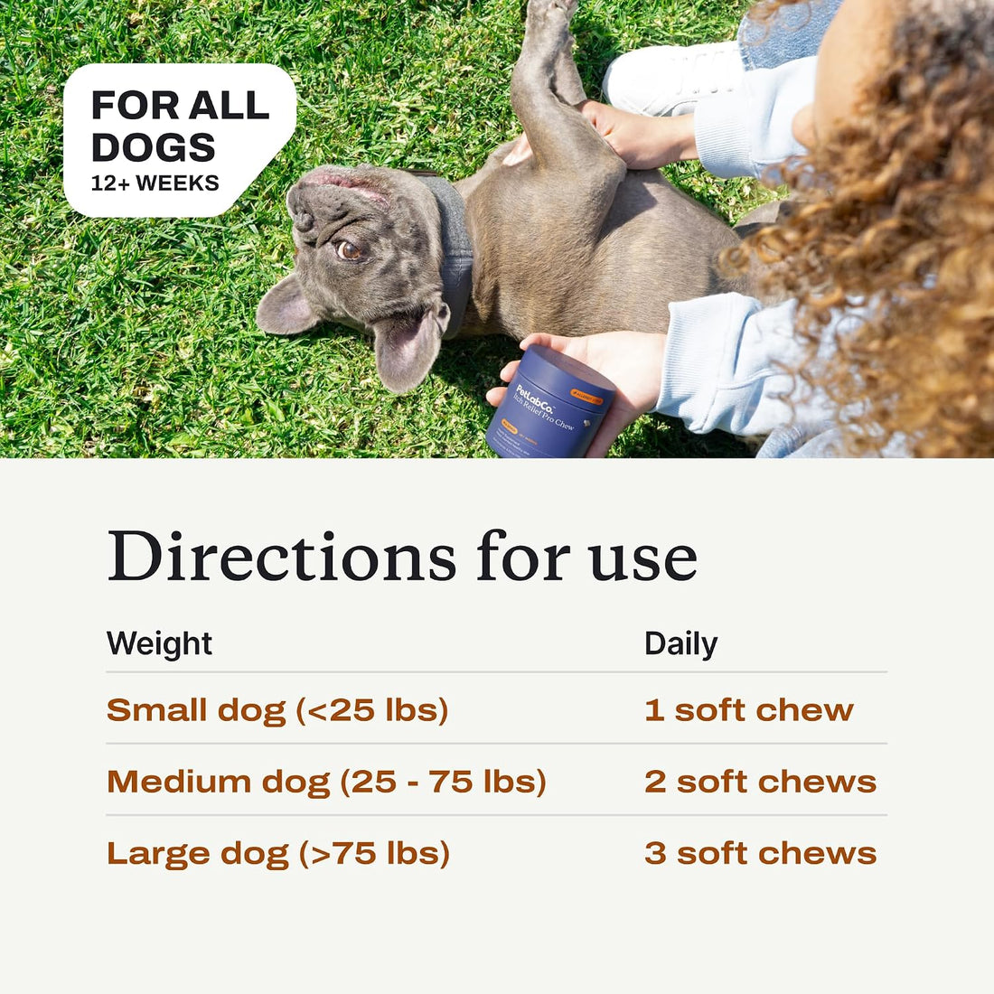 PetLab Co. Itch Relief Chew Pro for Dogs, 30 Soft Chews