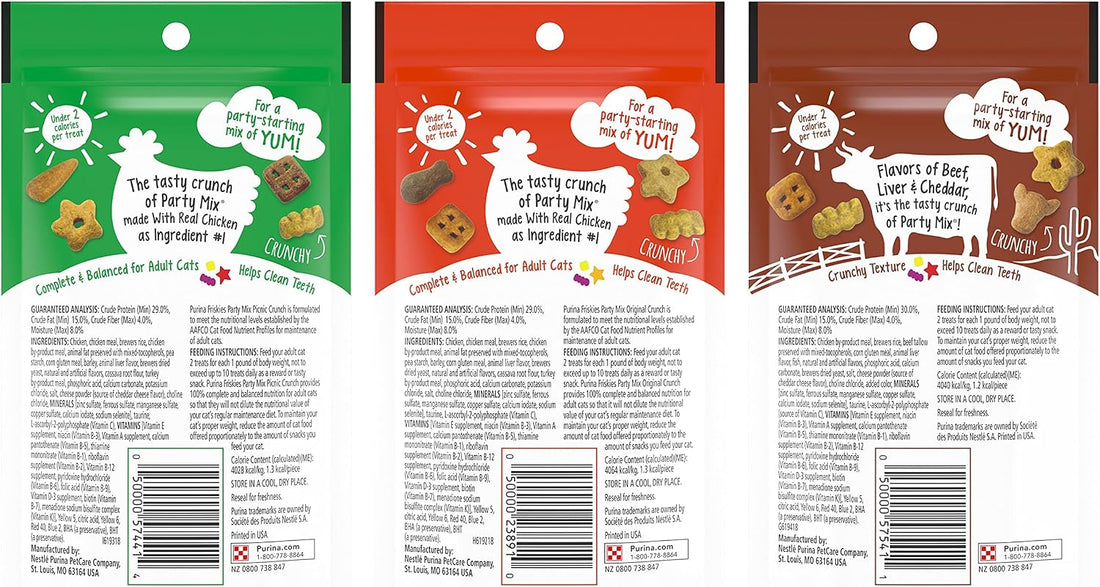 Friskies Cat Treat Party Mix Love Pack