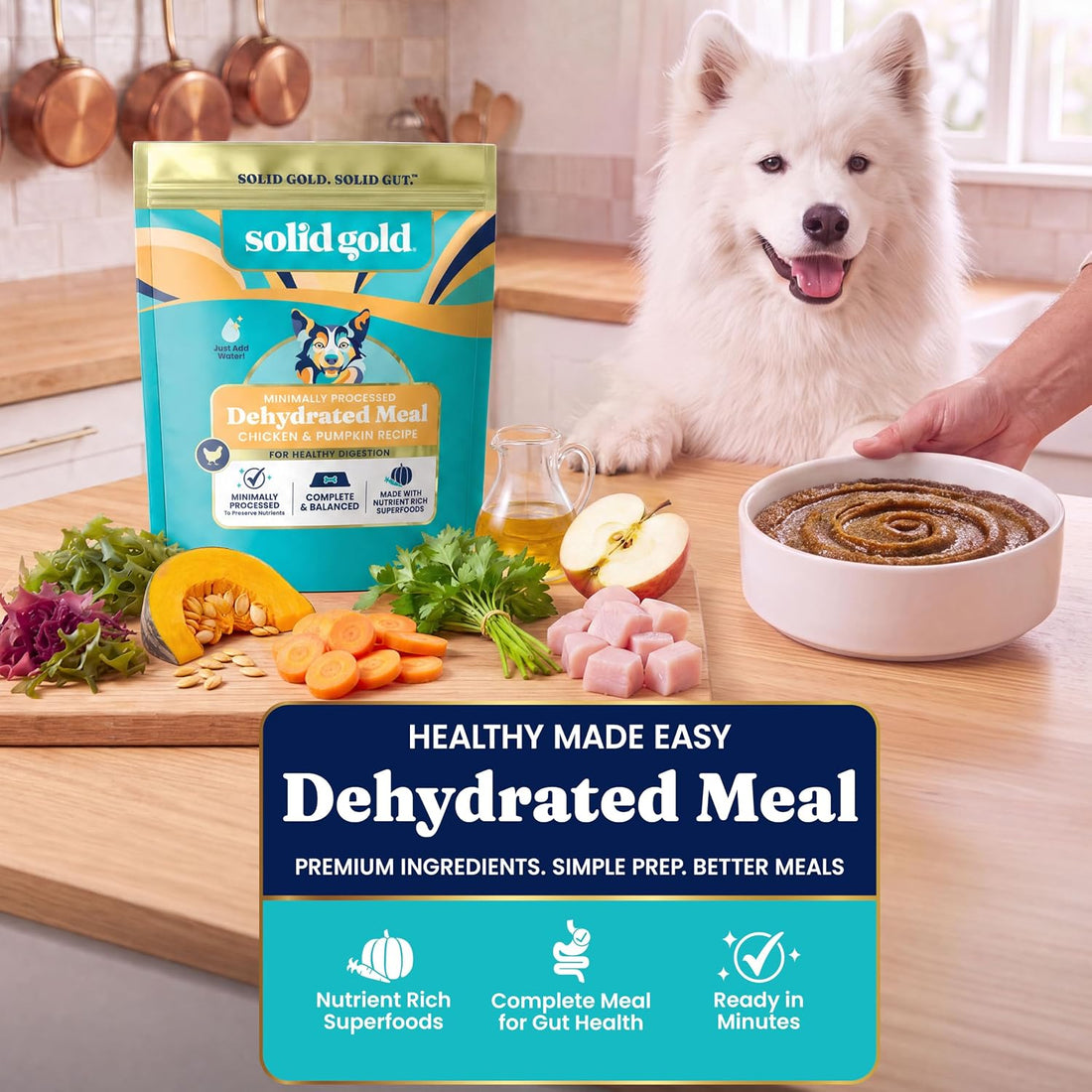 Solid Gold Dehydrated Chicken & Pumpkin Dog Food