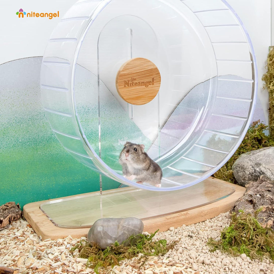 Niteangel Anti-Slide Hamster Wheel Platform