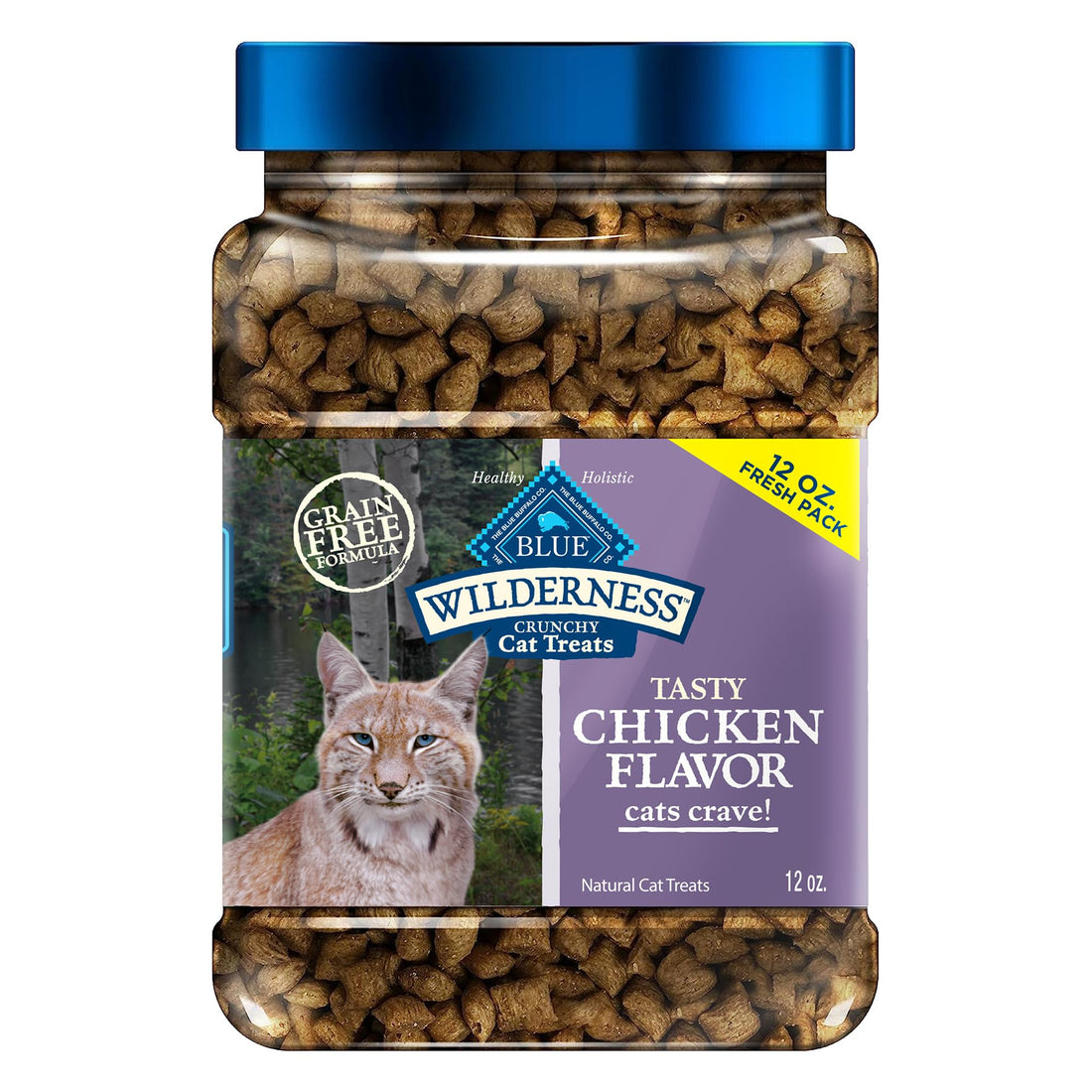 Blue Buffalo Wilderness Crunchy Cat Treats