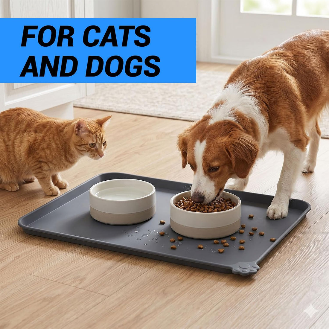 Reopet Waterproof Pet Feeding Mat