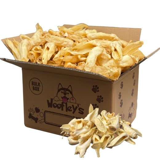 Woofley's - 100% Natural Whole Lamb Ear Dog Chews- 100 Count