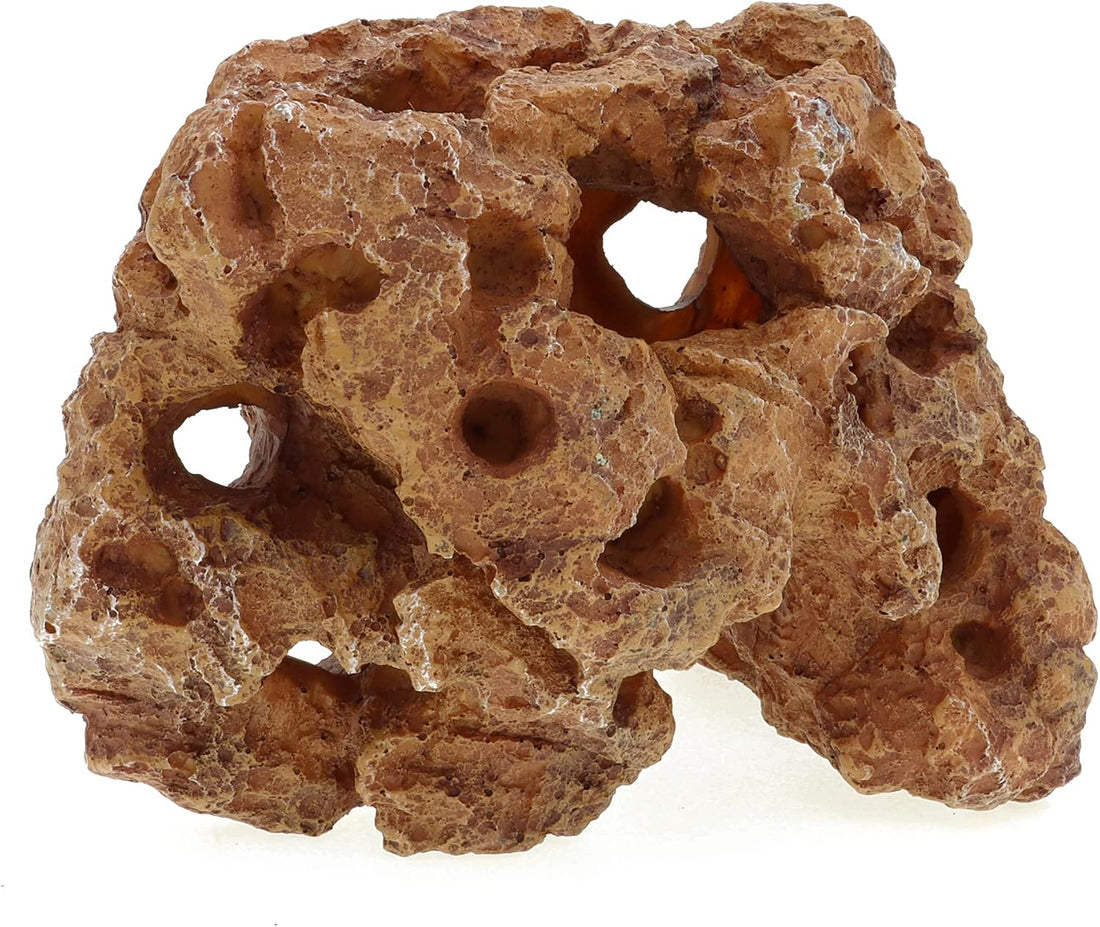 ALEGI Large Aquarium Decoration Hideouts Resin Rock Mountain Hideaway