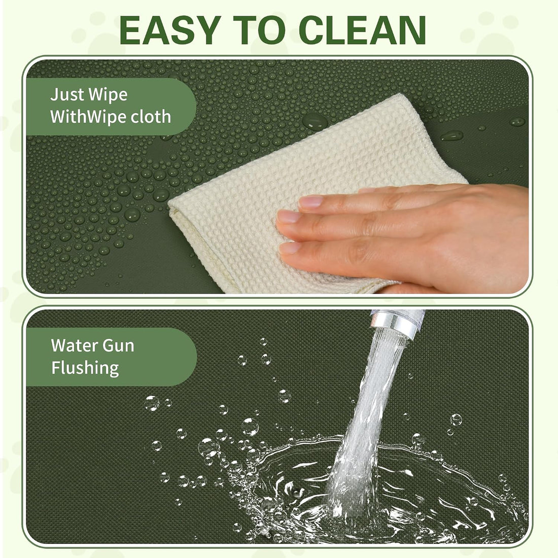 Dog Pee Pad Holder with High Walls,Waterproof Puppy Litter