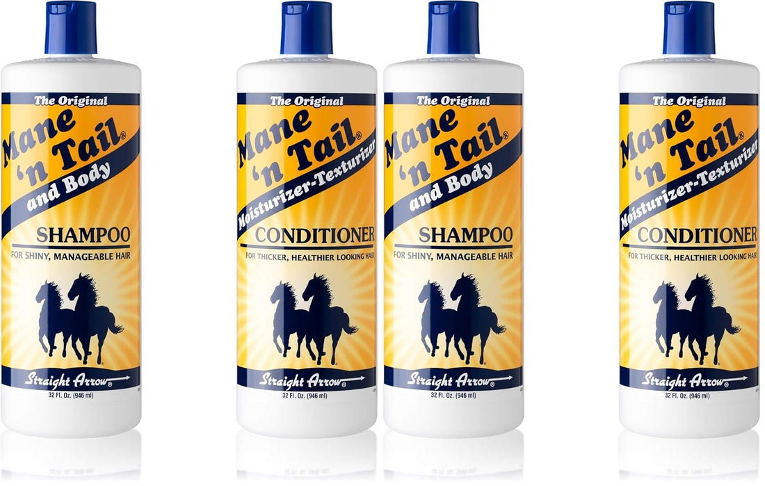 Mane 'N Tail Shampoo & Conditioner Combo Set For Horses and Humans
