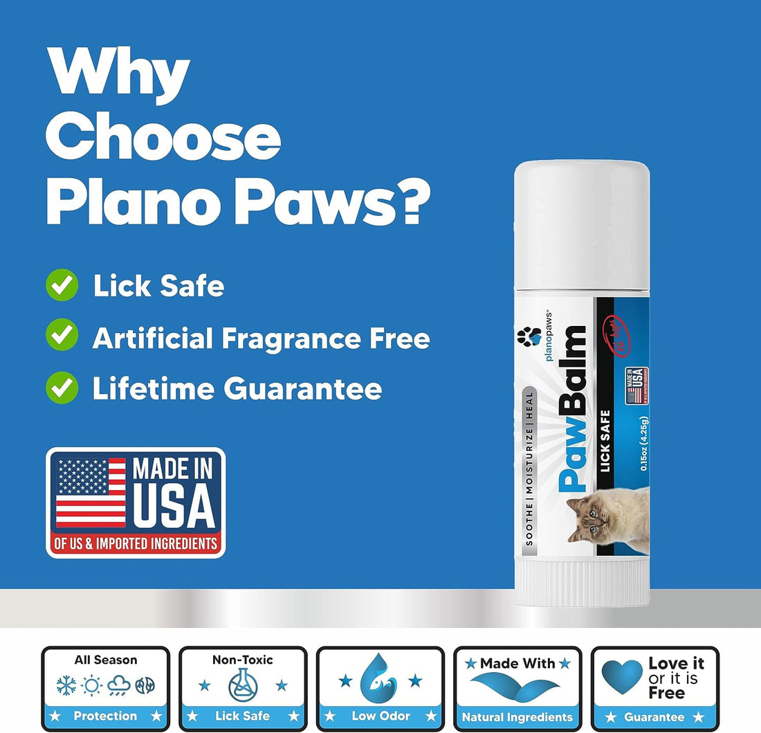Lick Safe Cat Paw Balm - 0.15 Oz Paw Balm for Cats