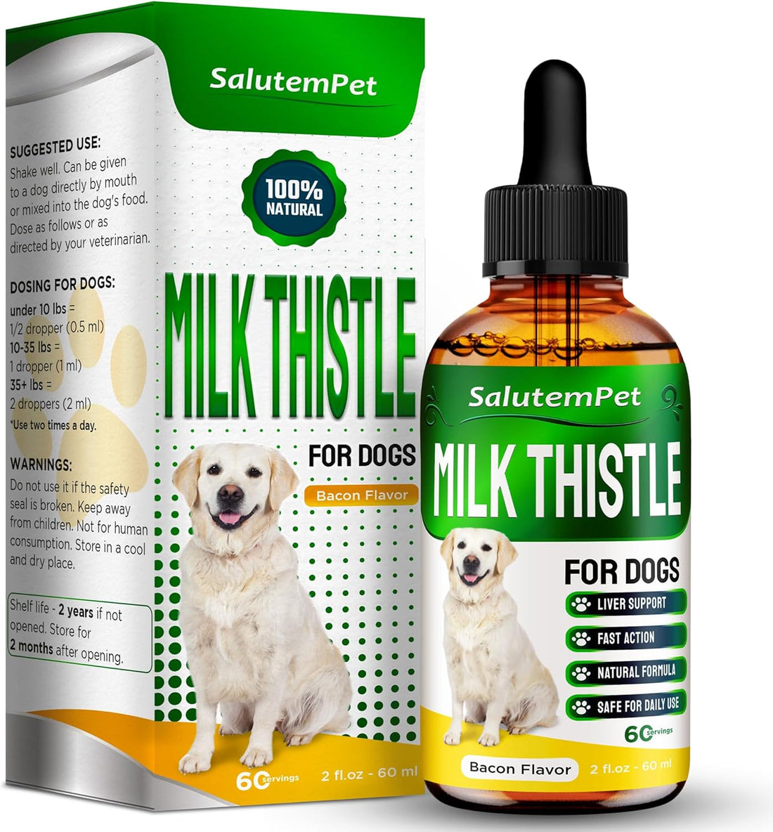 Milk Thistle for Dogs | Dog Liver Supplement for All Ages and Breeds