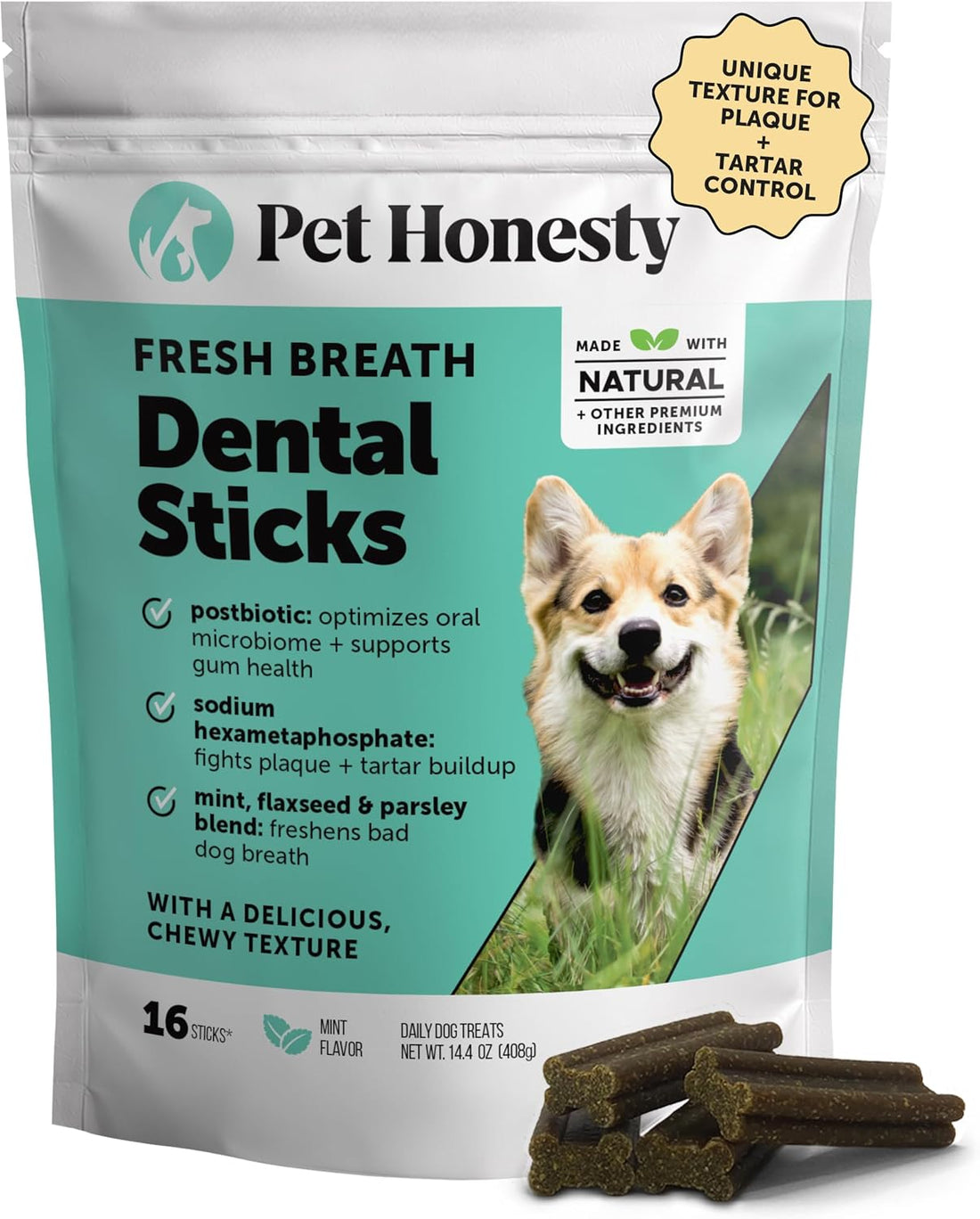 Dog Dental Treats Fresh Breath Sticks