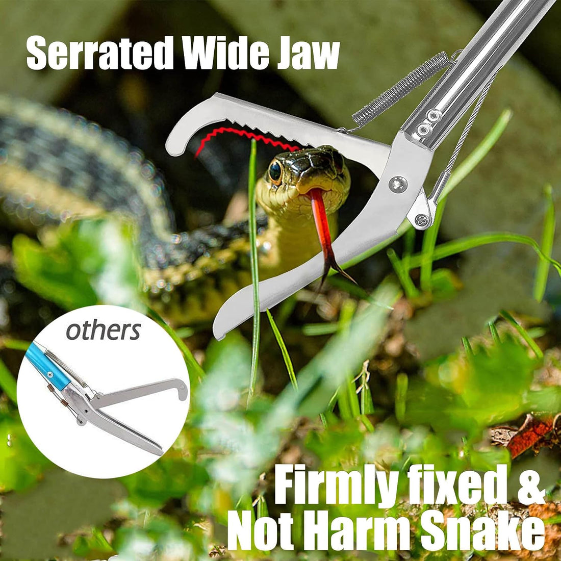 IC ICLOVER 52 Inch Professional Snake Grabber