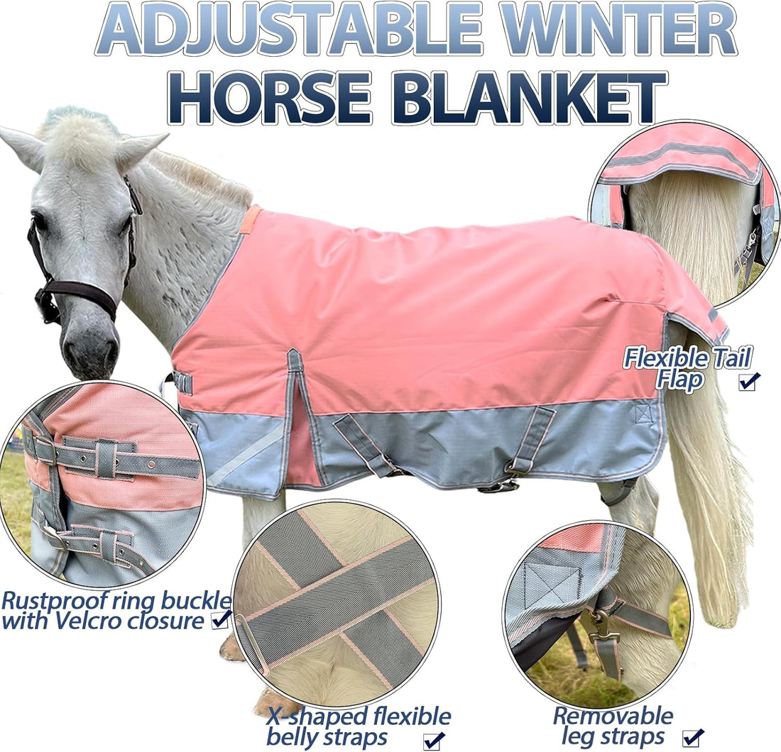1200D 250g Fills Pony/Miniature/Weanling/Donkey Waterproof Horse