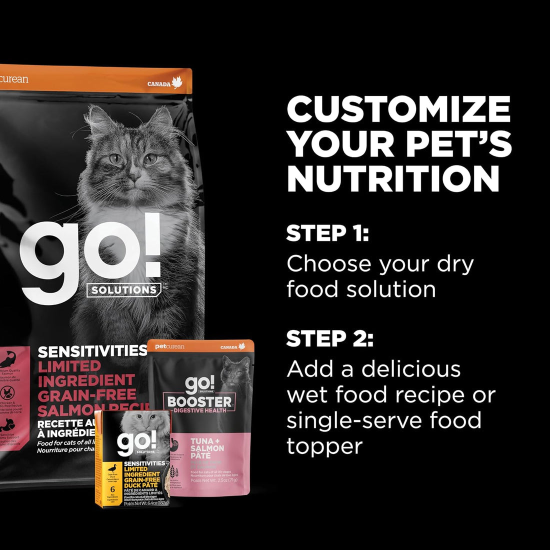 Go! Solutions Sensitivities Limited Ingredient Salmon Dry Cat Food