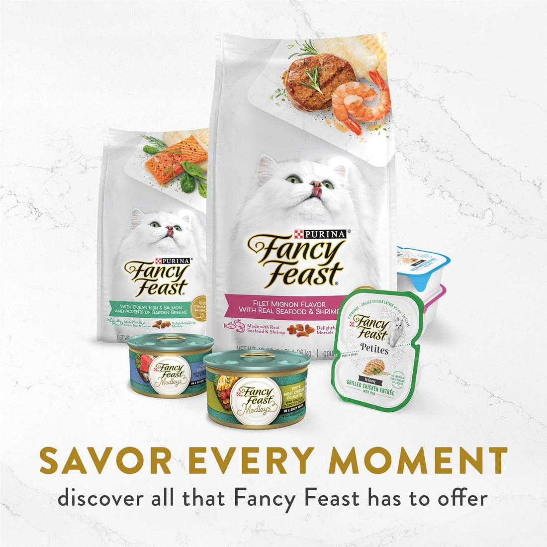 Purina Fancy Feast Creamy Broth With Wild Salmon and Whitefish
