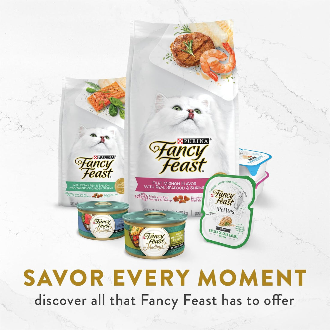 Fancy Feast Purina Appetizers Grain Free Wet Cat Food Complement