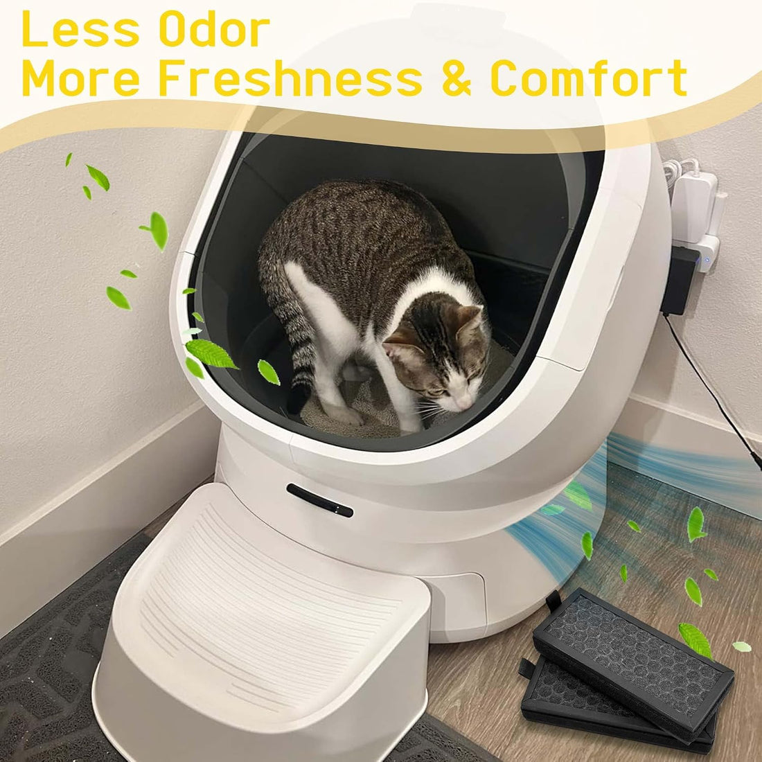 Activated Carbon Filter for PETLIBRO Luma Automatic Litter Box