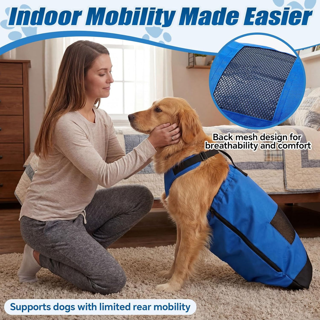 Sadnyy Drag Bags for Paralyzed Dogs & Cats