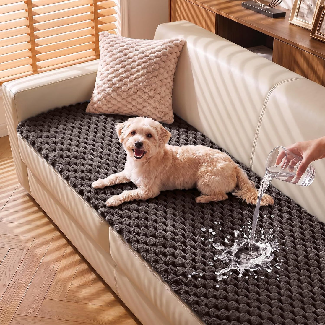 TAOCOCO 100% Waterproof Couch Cover for Dogs