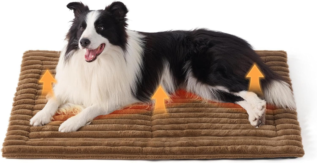 Bedsure ComfyFleece® Self Warming Cat Bed Mat,Small Pet Self Heating