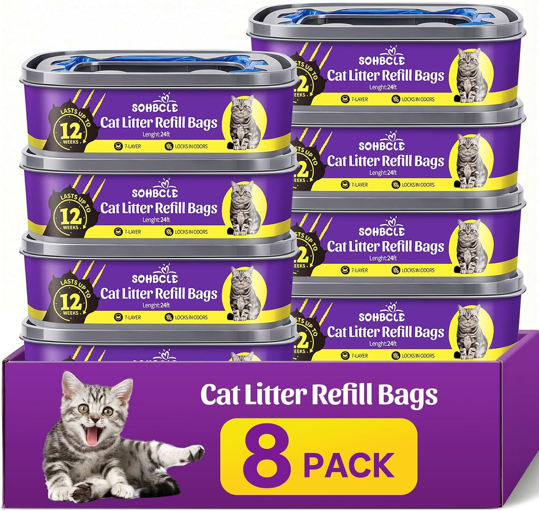 Cat Litter Refill Bags Fits Litter Genie Standard