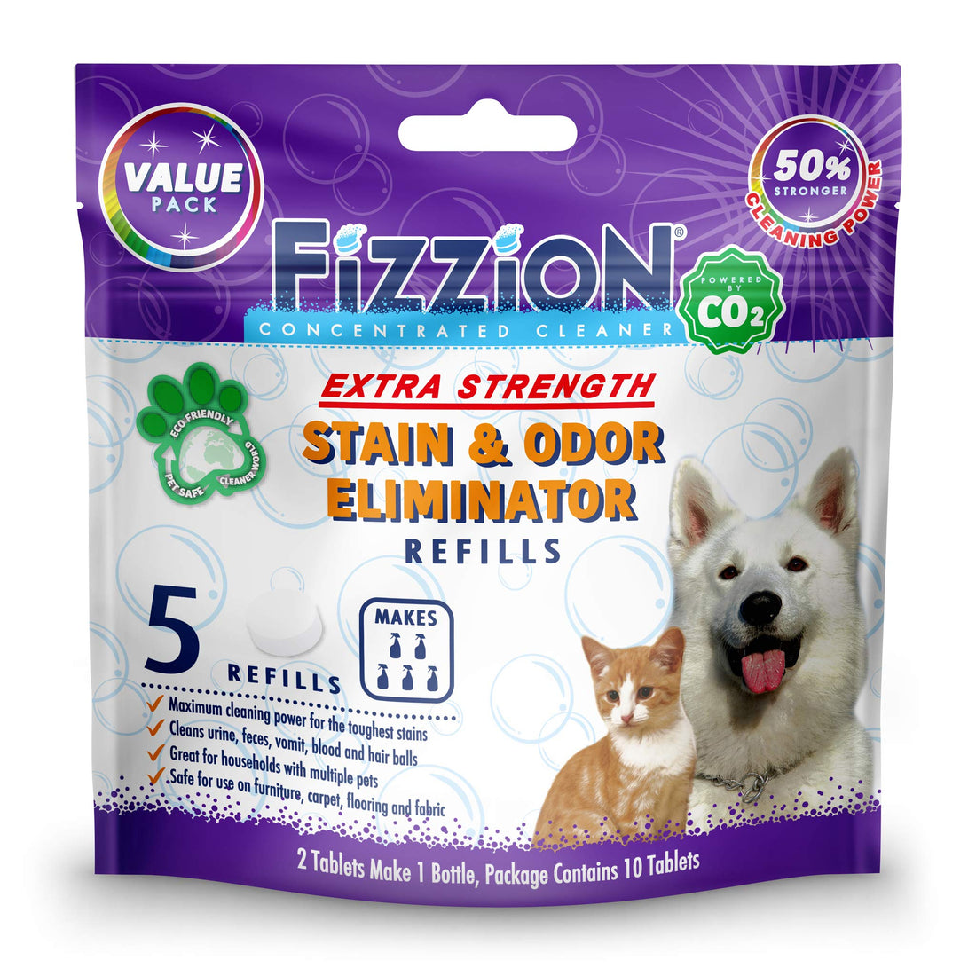 Fizzion Pet Stain and Odor Extra Strength Eliminator