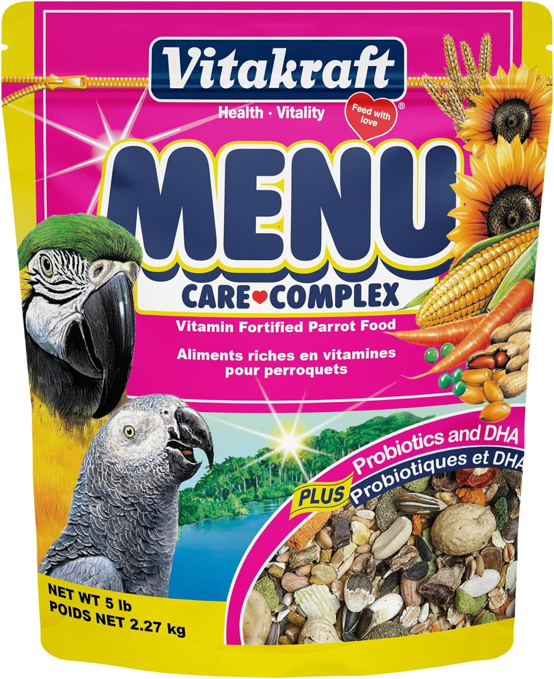 Vitakraft Menu Parrot Food 5 lb.