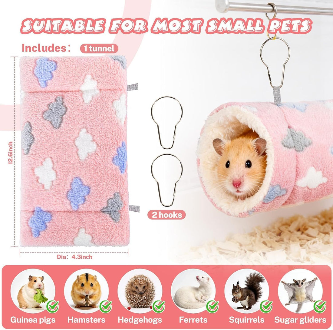 RAINFLOW Pink Hamster Tunnel