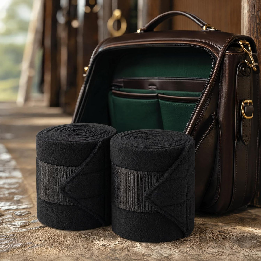 Horse Leg Bandages Professional Horse Standing Wraps Set of 2