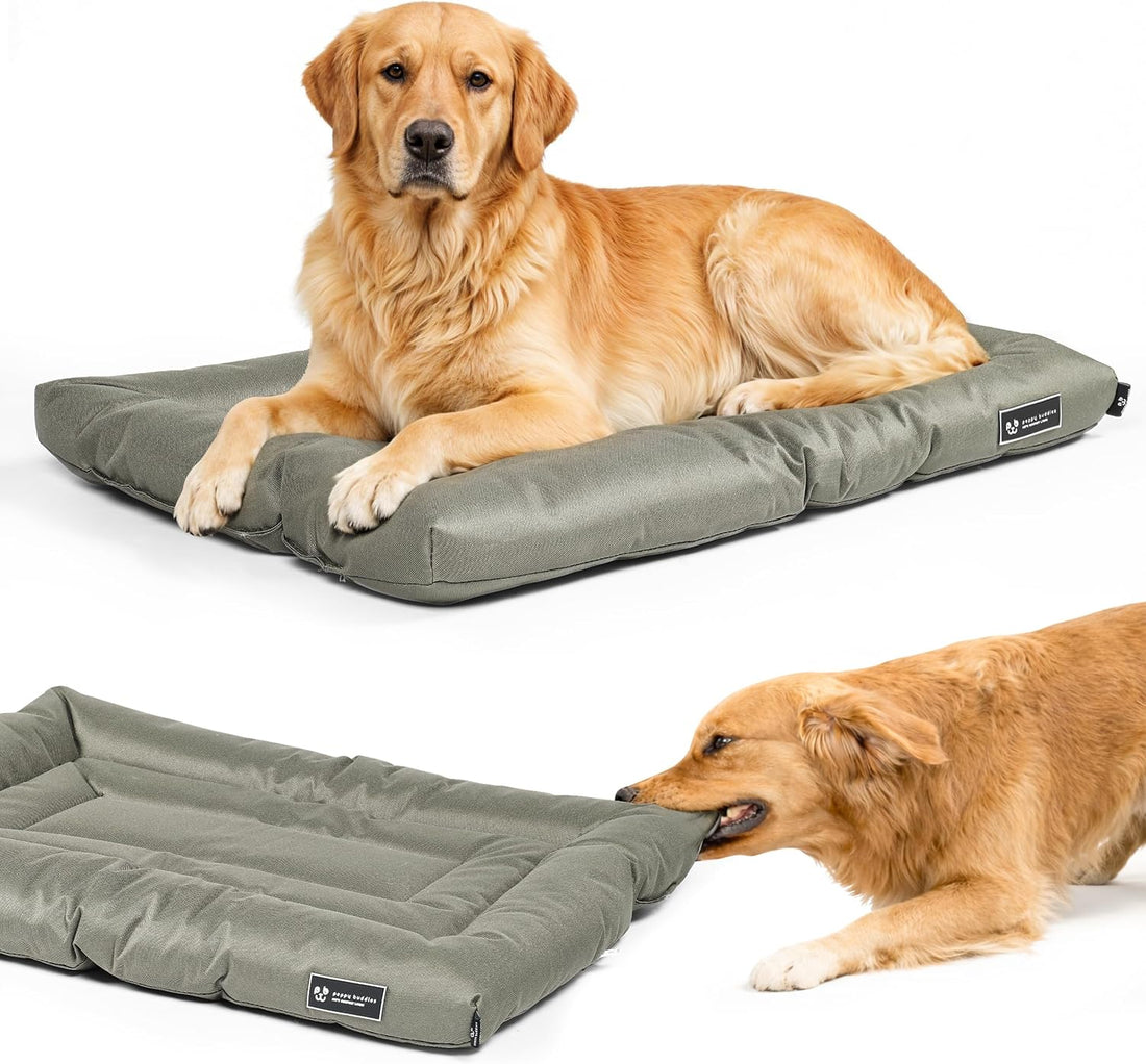 Dog Crate Mat – Chew Resistant Dog Bed for Crate