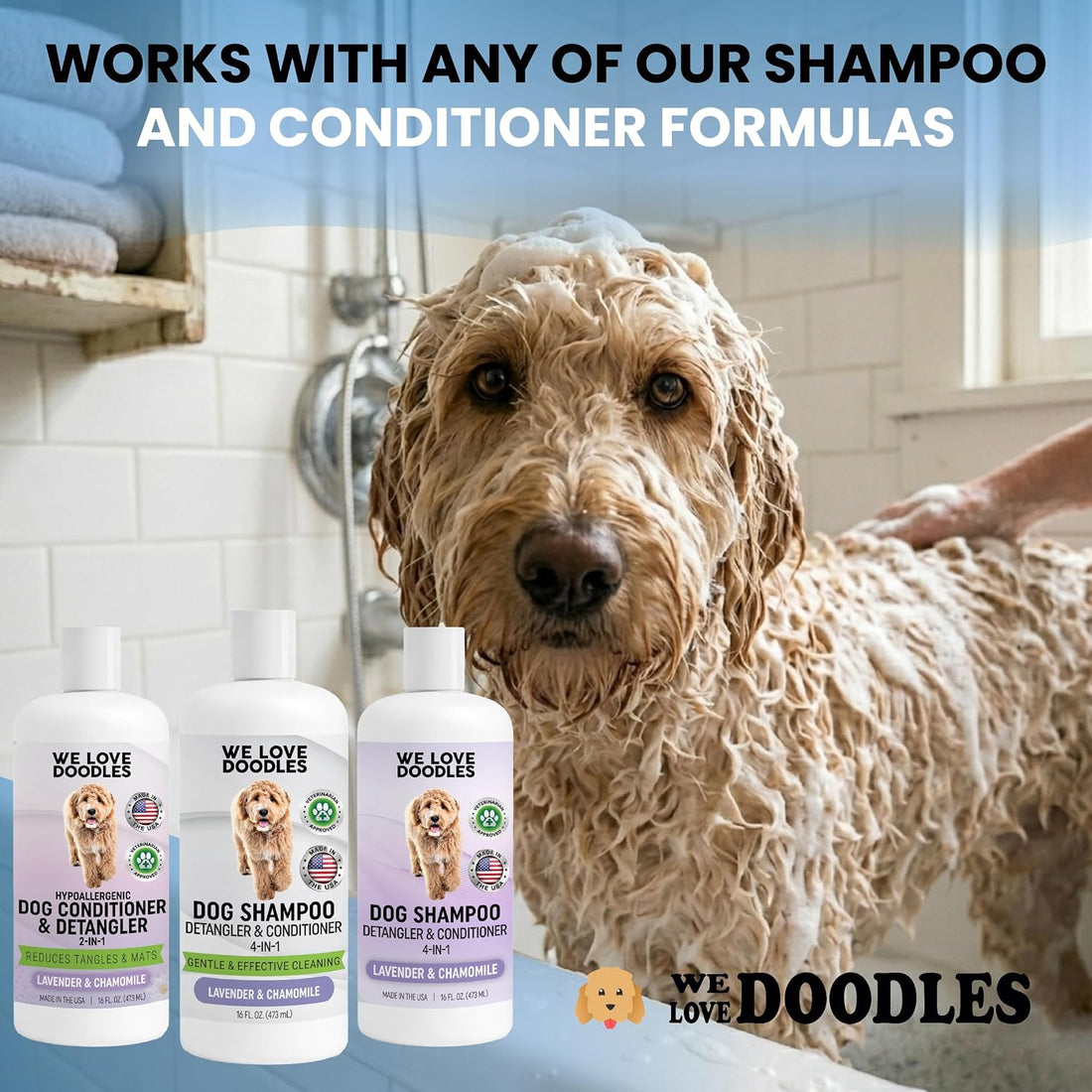 Dilution Bottle for Dog Shampoo, Conditioner & Solutions, 35 oz