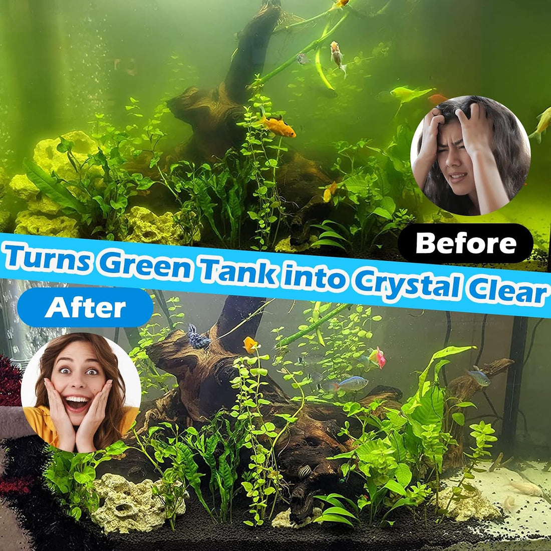 TARARIUM Aquarium Filter U-V for 20-75 Gallon