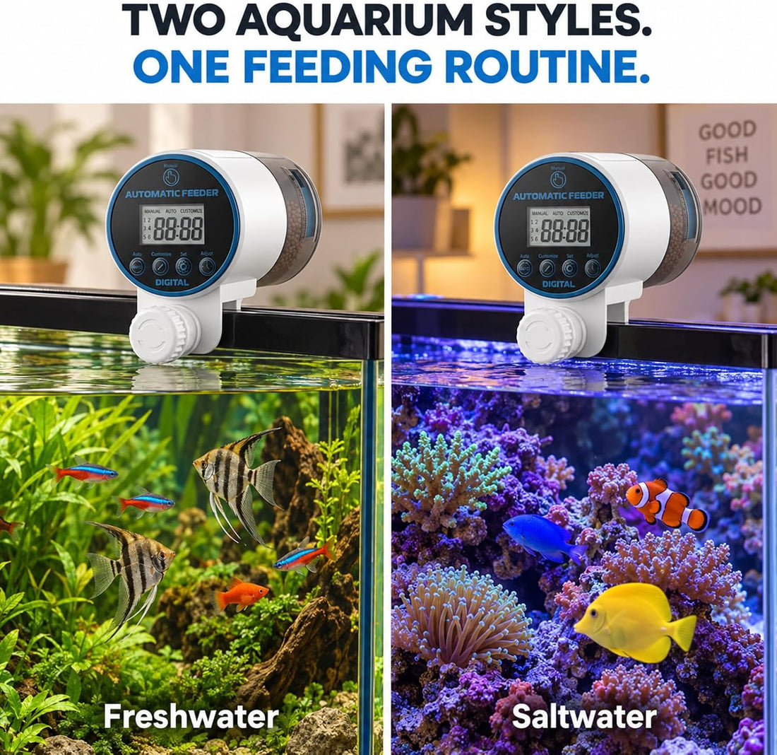 Automatic Fish Feeder with 1080P Camera