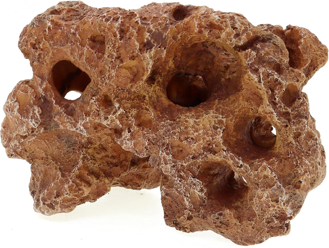 ALEGI Large Aquarium Decoration Hideouts Resin Rock Mountain Hideaway