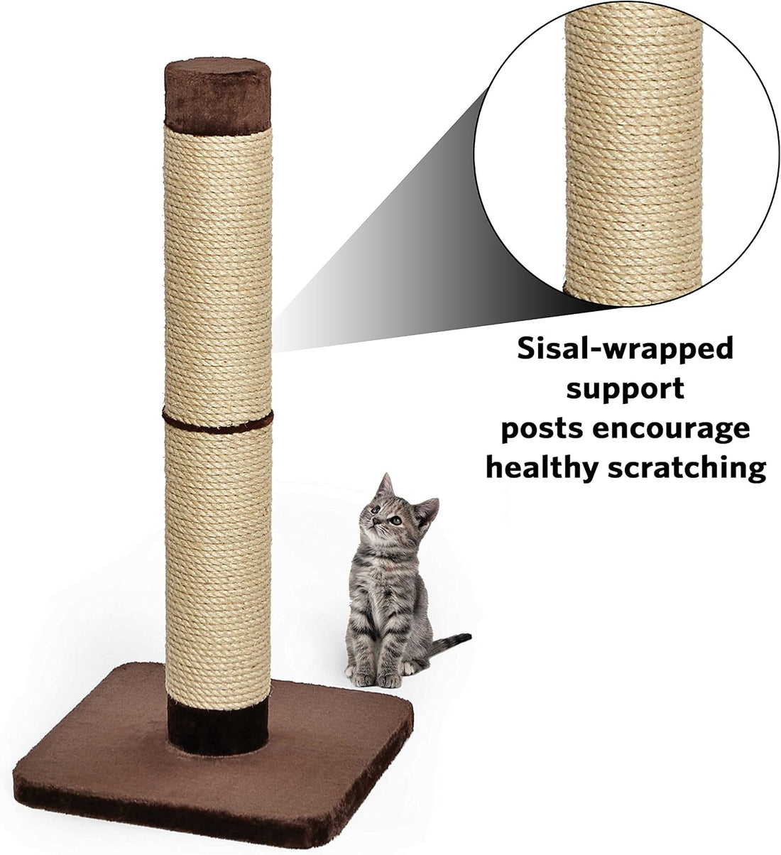 MidWest Homes for Pets Feline Nuvo Grand Forte Scratching Post