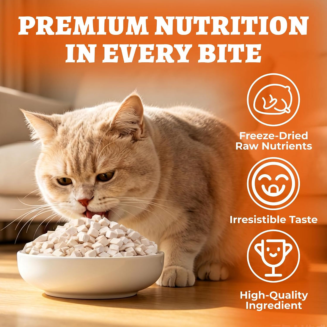 14.1oz Freeze Dried Chicken Cat & Dog Treats, Single Ingredient