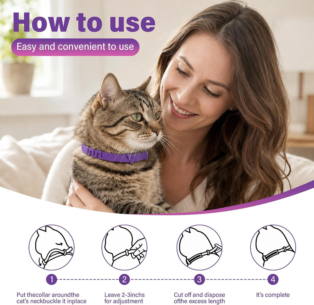 6 Pack Calming Collar for Cats