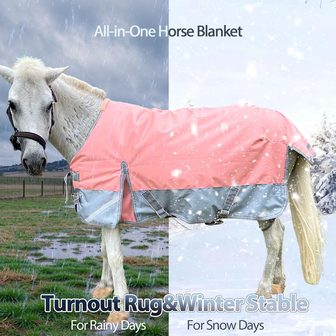 1200D 250g Fills Pony/Miniature/Weanling/Donkey Waterproof Horse