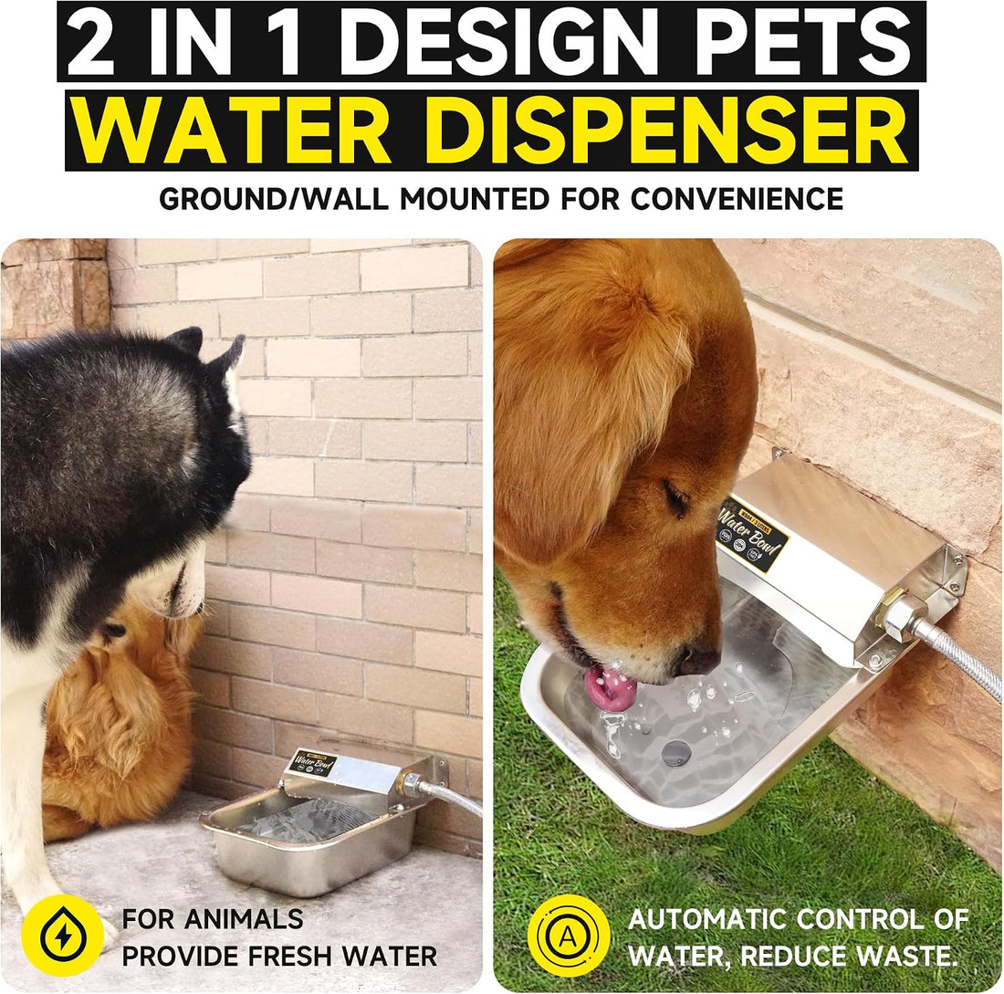 PETIMI Automatic Water Dispenser for Dogs
