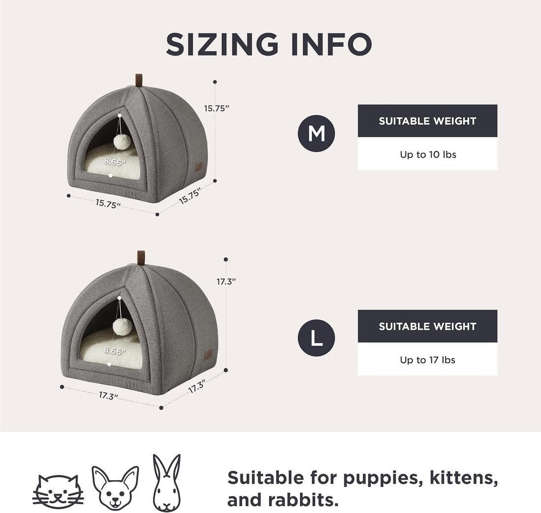 Bedsure Cat Beds for Indoor Cats