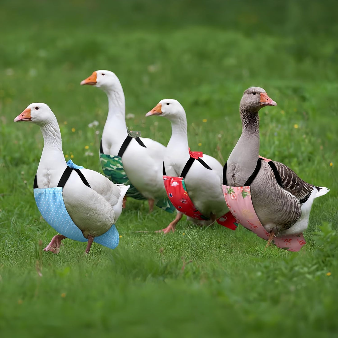 2 Pack Chicken Diapers for Hens, Roosters, Diapers for Ducks