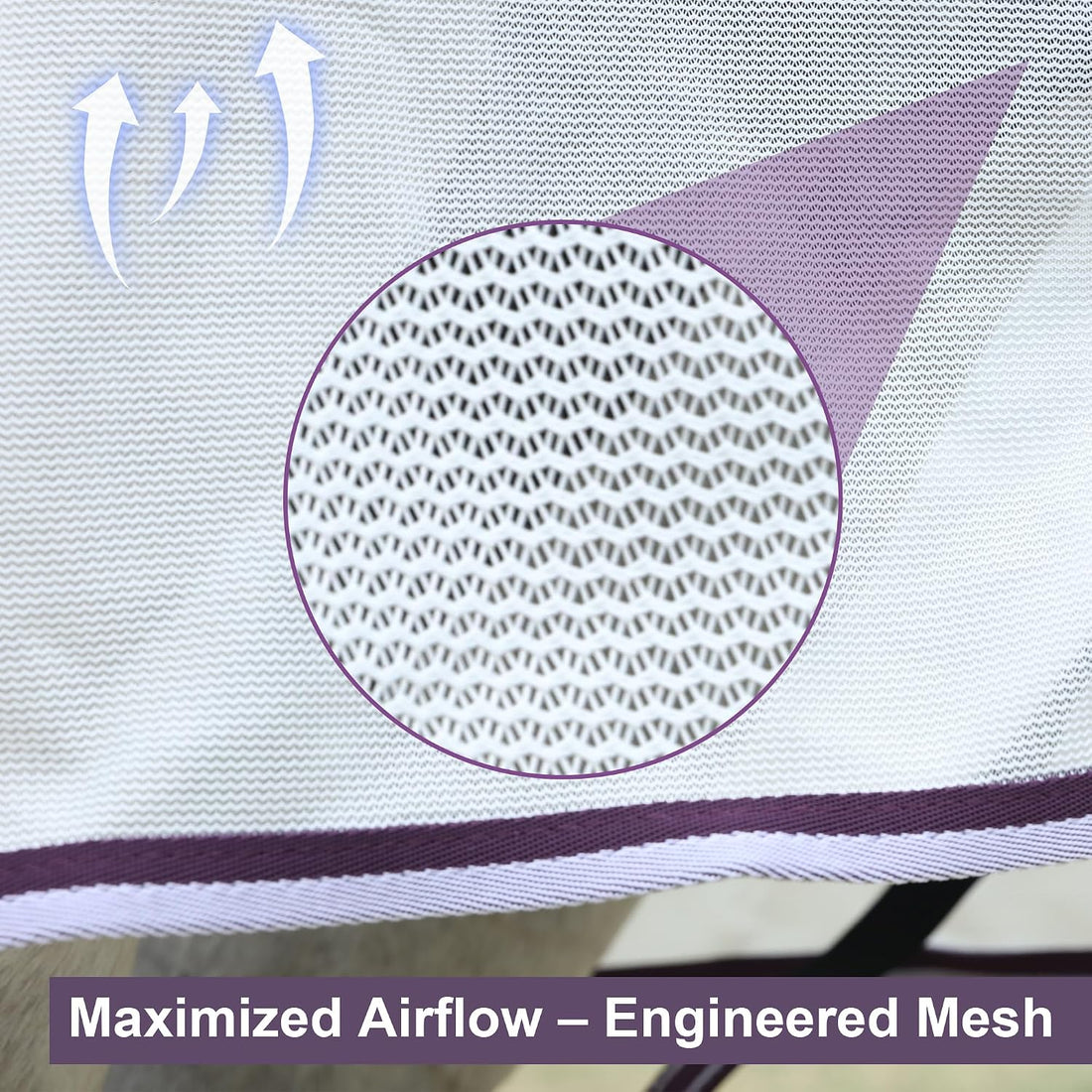LEAFOREST Breathable Mesh High Airflow Fly Sheets for Horses UV
