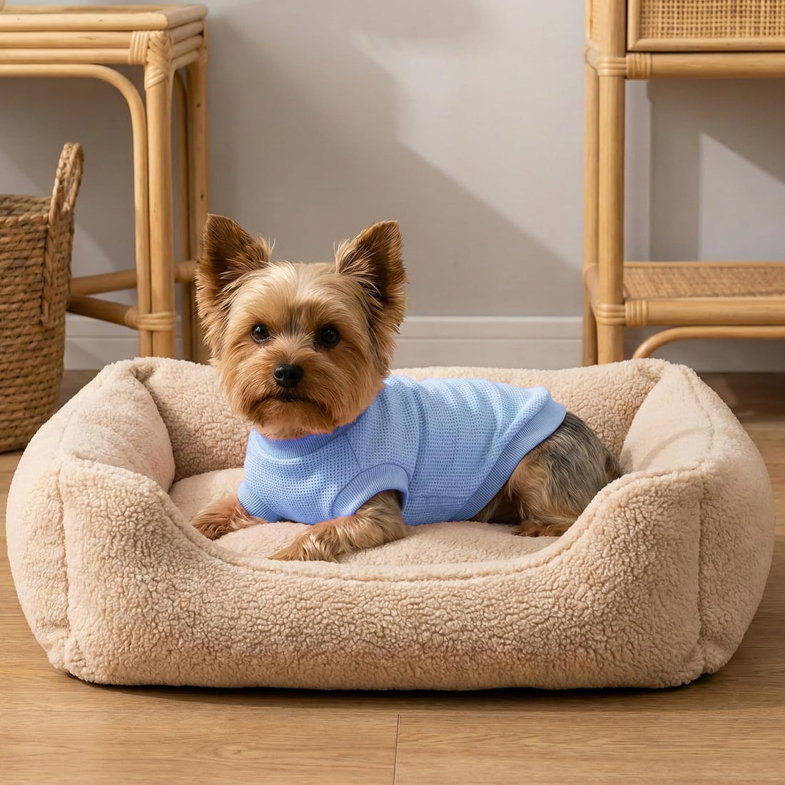 3 Pack Dog Shirt for Small Supplies Functional Waffle Dog Clothes