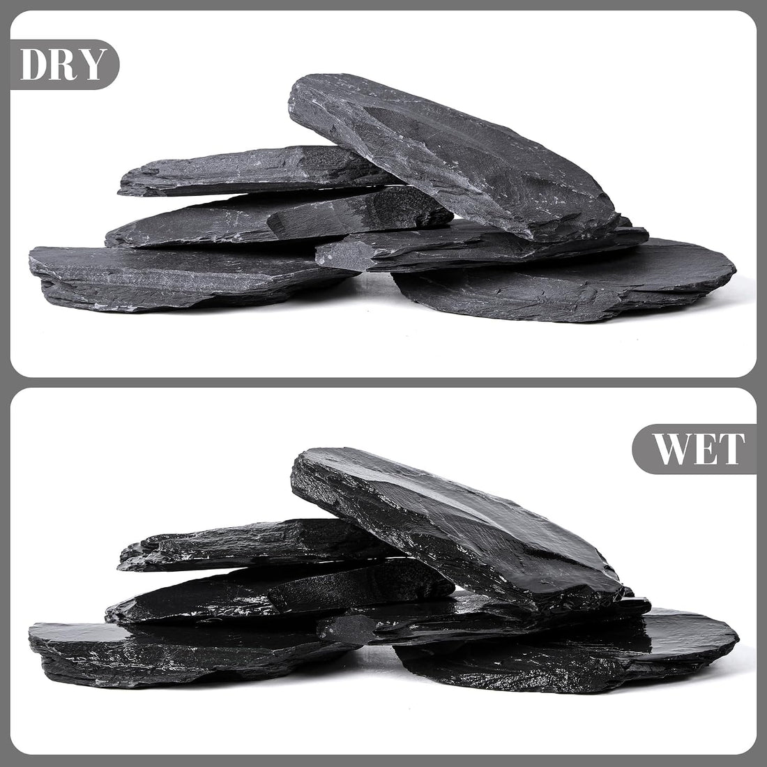 6.1-8.1 Inches Natural Slate Rock